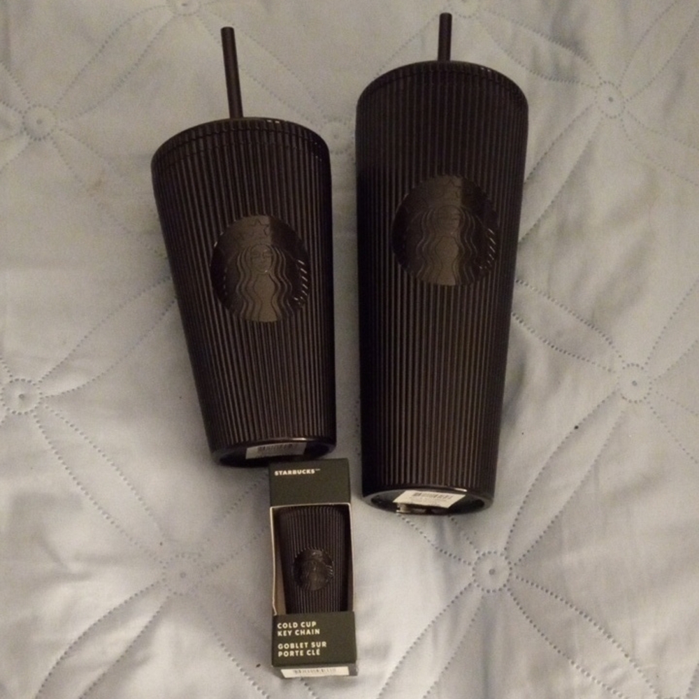 Starbucks Black Tumbler Set
